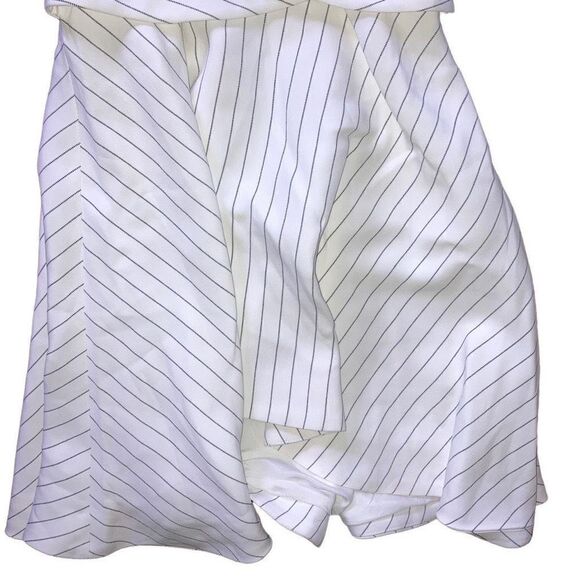 C/MEO Collective Size XS / S Black and White Striped Halter Open Back Mini Dress - Picture 5 of 6